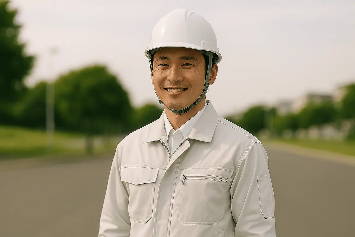 電気工事作業の写真