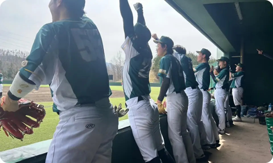 野球試合の写真